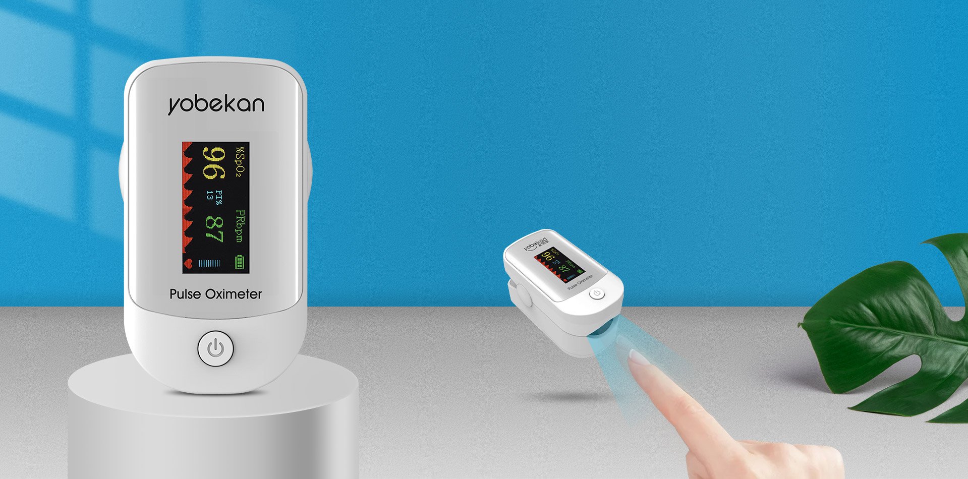 Finger Clip Pulse Oximeter - YBK303